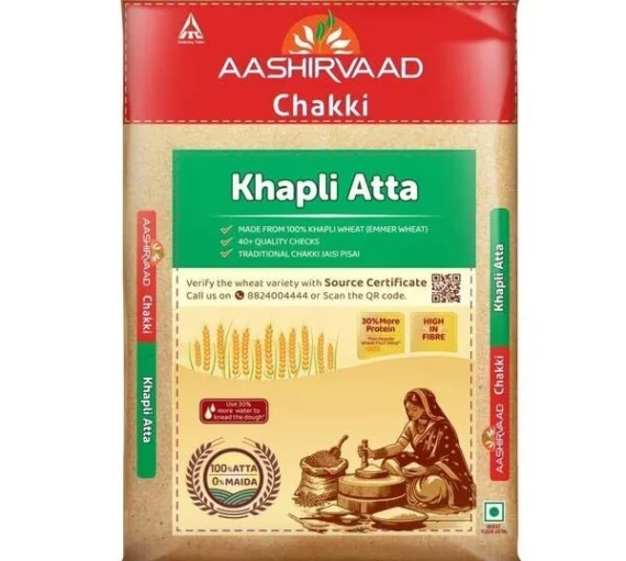Aashirvaad Chakki Khapli Atta