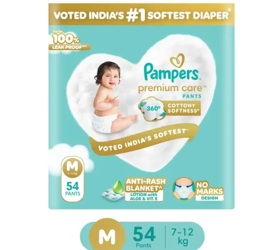 Pampers Premium Care Baby Diaper Pants - M