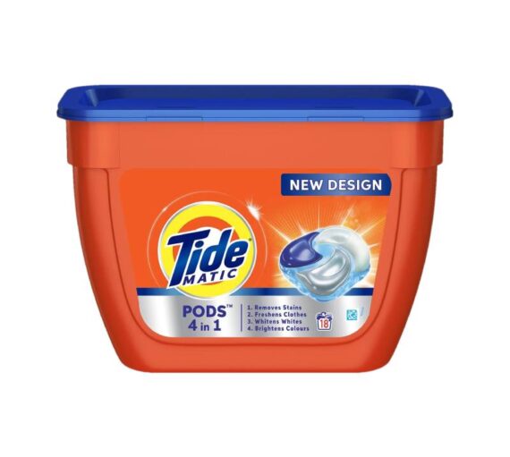 Tide Matic 4 In 1 PODS Detergent Capsules