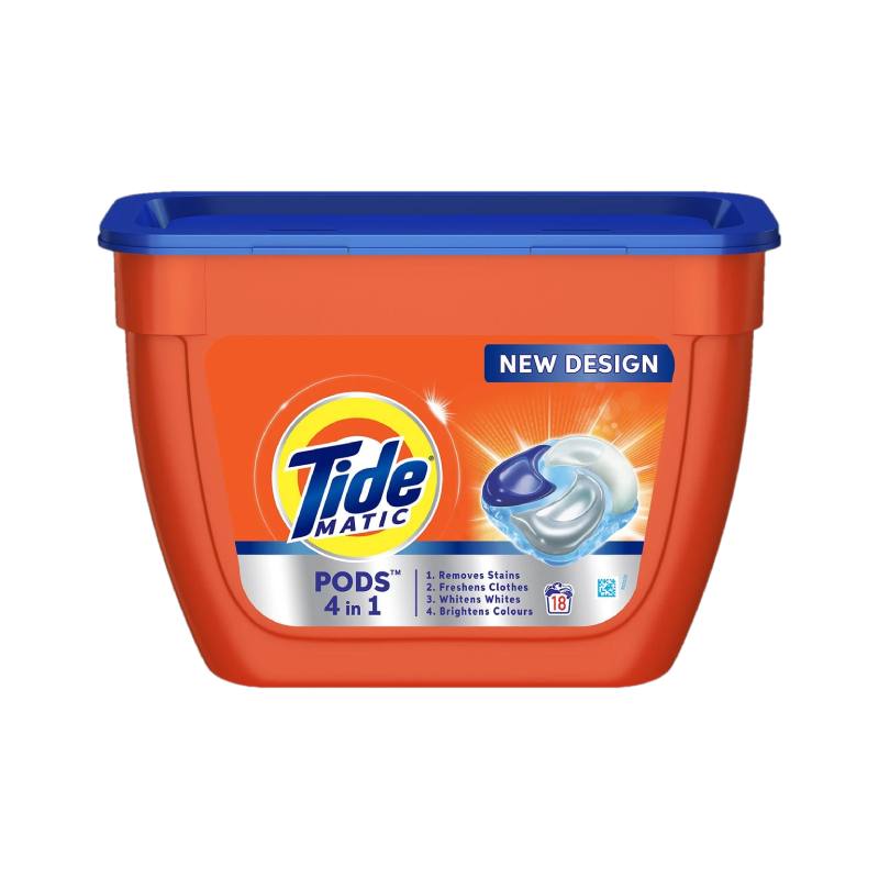 Tide Matic 4 In 1 PODS Detergent Capsules