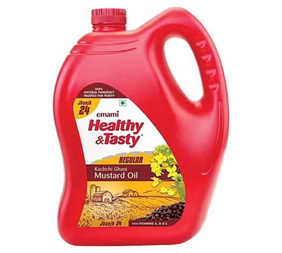 Emami  Regular Kachchi Ghani Mustard Oil Jar