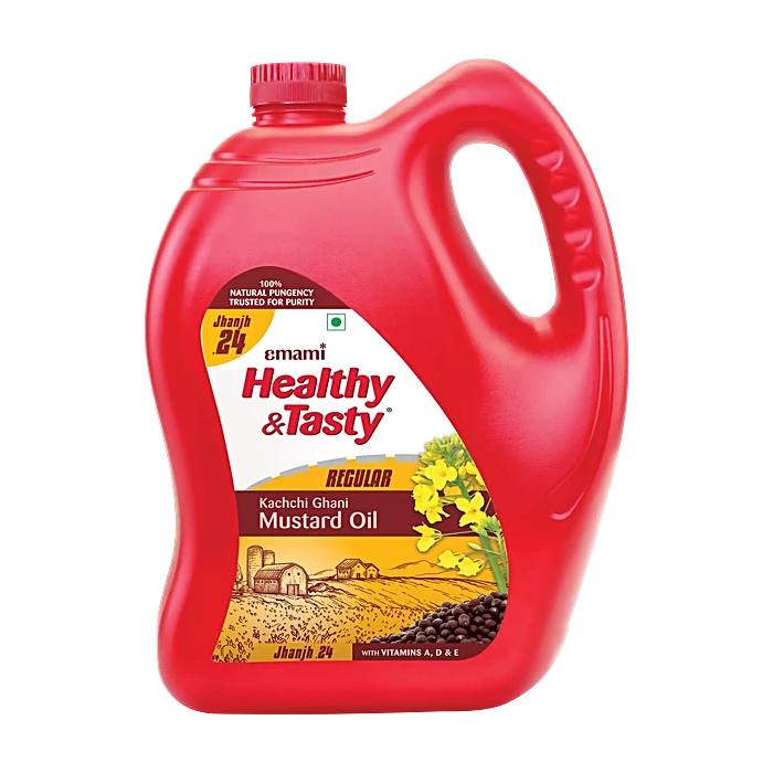 Emami Regular Kachchi Ghani Mustard Oil Jar